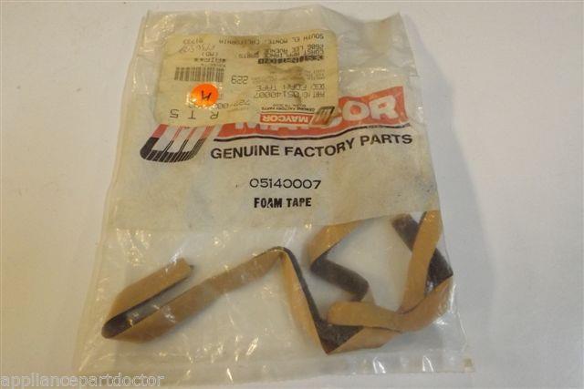 MAYTAG MICROWAVE 05140007 FOAM TAPE NEW IN BOX MAYTAG MICROWAVE 05140007 FOAM TAPE NEW IN BOX